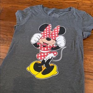 disney minnie mouse sparkly girls t-shirt